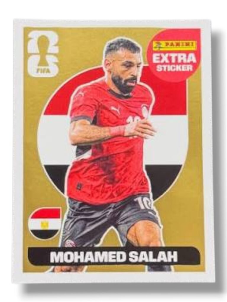 Mohamed Salah – Gold Extra Sticker – WC 2026