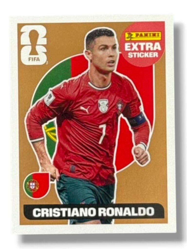 Cristiano Ronaldo – Bronze Extra Sticker | Panini FIFA World Cup 2026