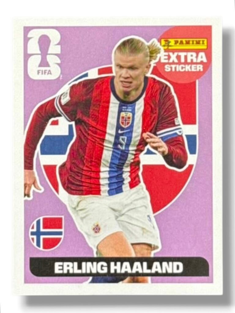 Erling Haaland – Purple Extra Sticker | Panini FIFA World Cup 2026