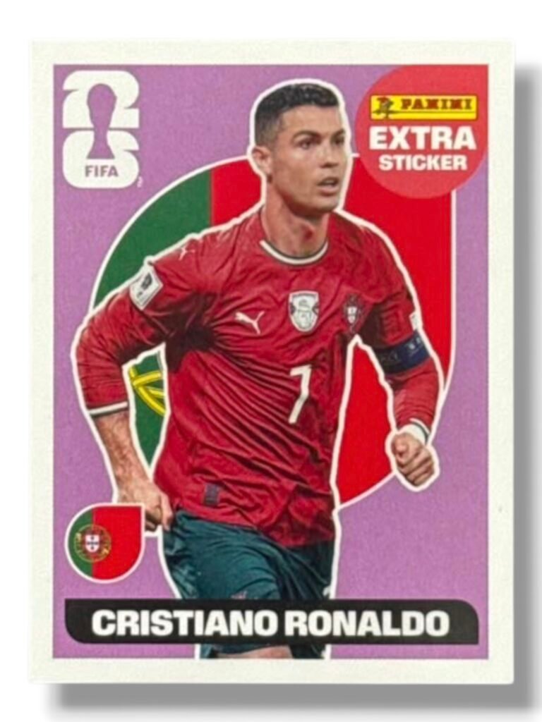 Cristiano Ronaldo – Purple Extra Sticker | Panini FIFA World Cup 2026