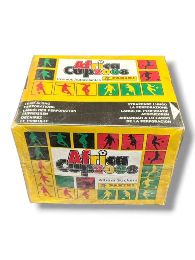 Panini Africa Cup 2008 Vintage Sealed Sticker Box