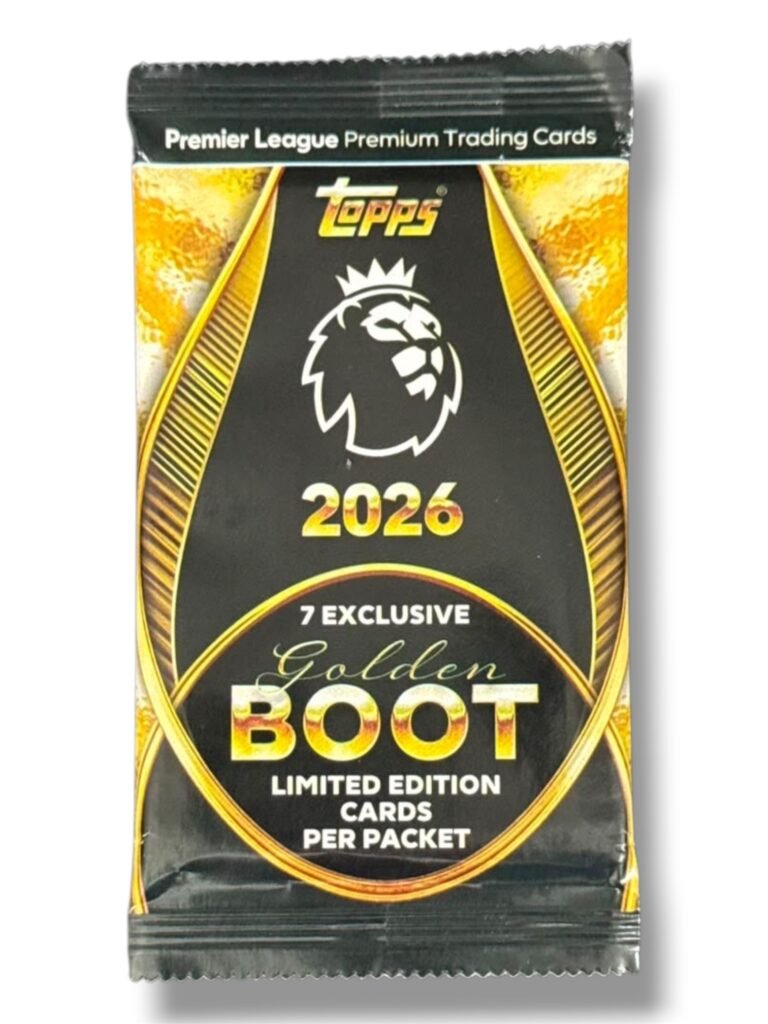 Topps Premier League 2026 Golden Boot Limited Edition Pack – 7 Exclusive Cards