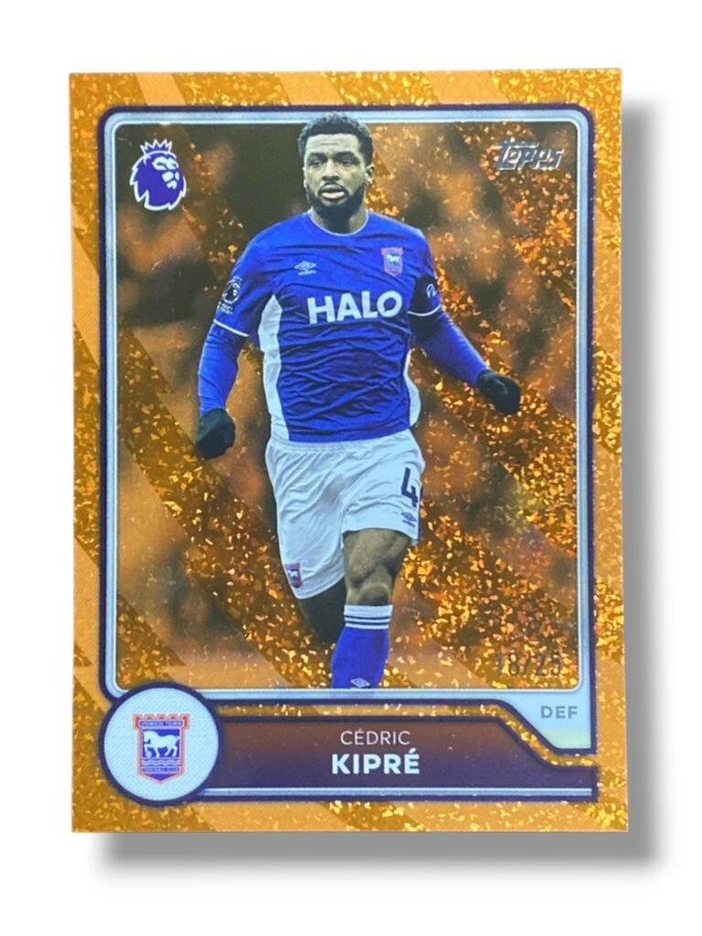 Topps Premier League 2026/2027 Cedric Kipre Orange Parallel 18/25 Ipswich #276