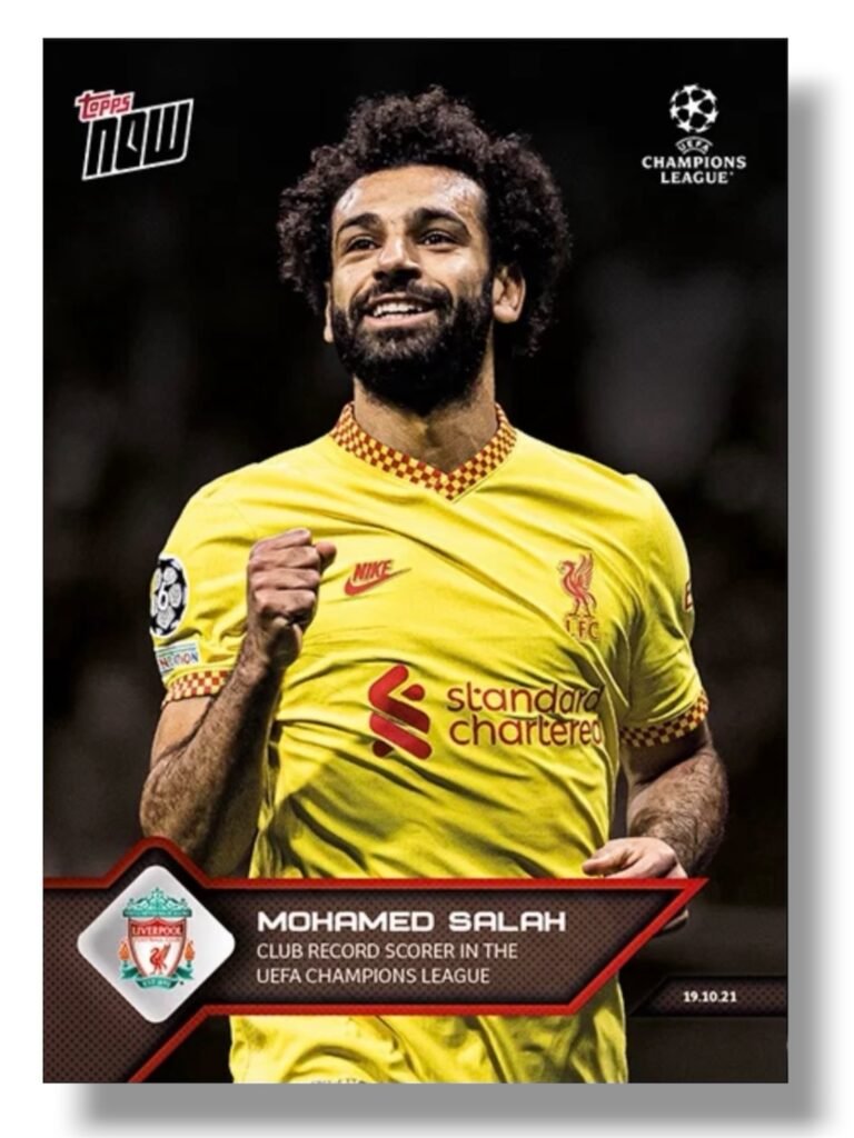 Club record scorer in the UEFA Champions League – UCL TOPPS NOW Card #53