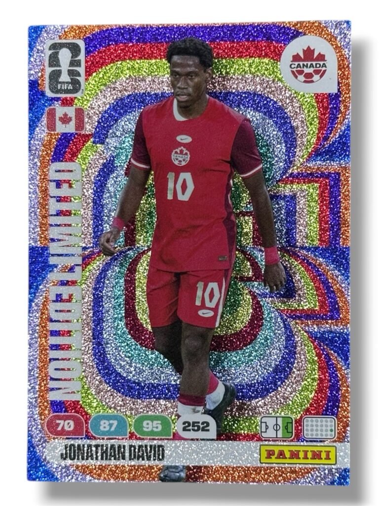 Jonathan David – Limited Edition – World Cup 2026 by Panini