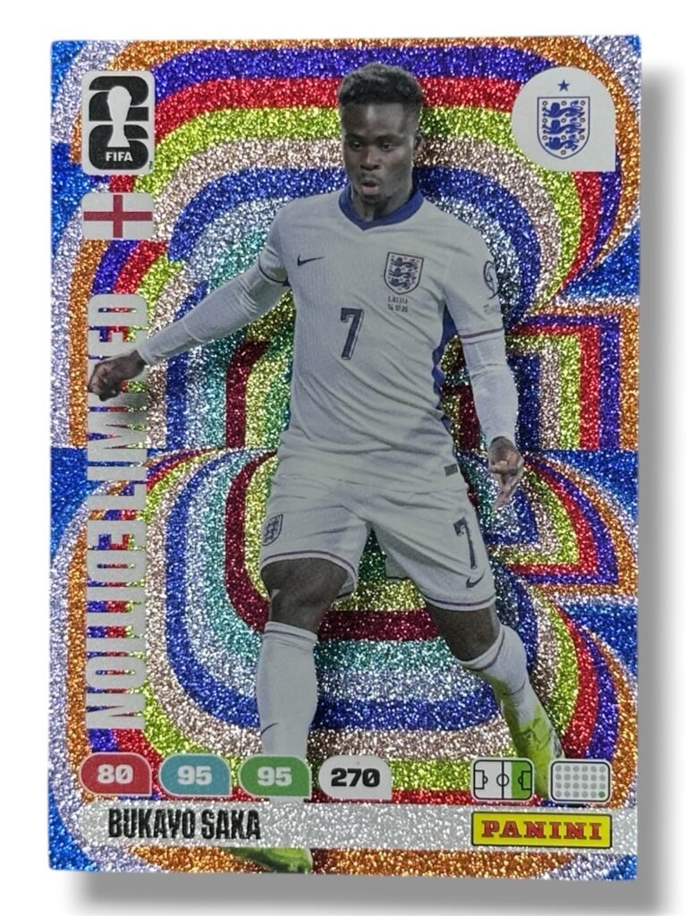 Bukayo Saka – Limited Edition – World Cup 2026 by Panini