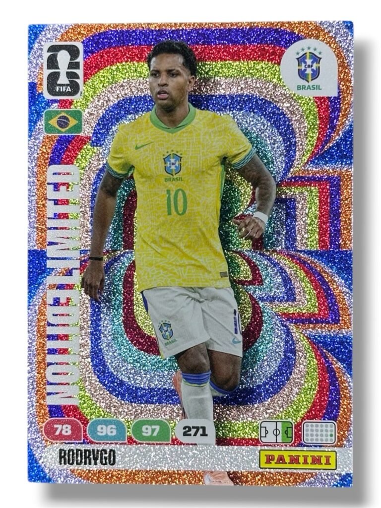 Rodrygo – Limited Edition – World Cup 2026 by Panini