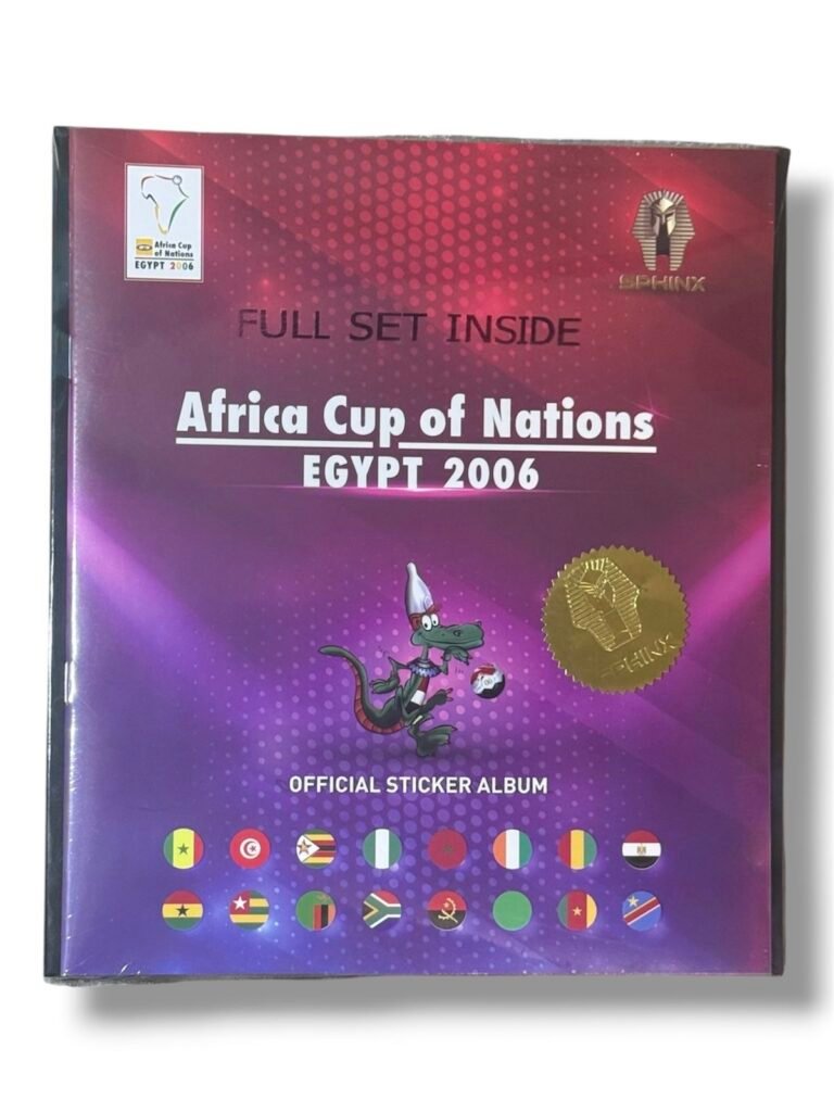 Africa Cup of Nations Egypt 2006 | Full Set Sticker Album  [Sealed]