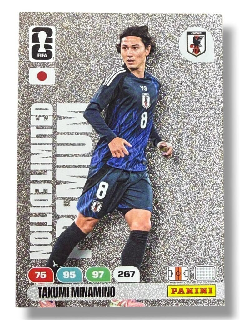 Takumi Minamino | Premier | Limited Edition | World Cup 2026 by Panini