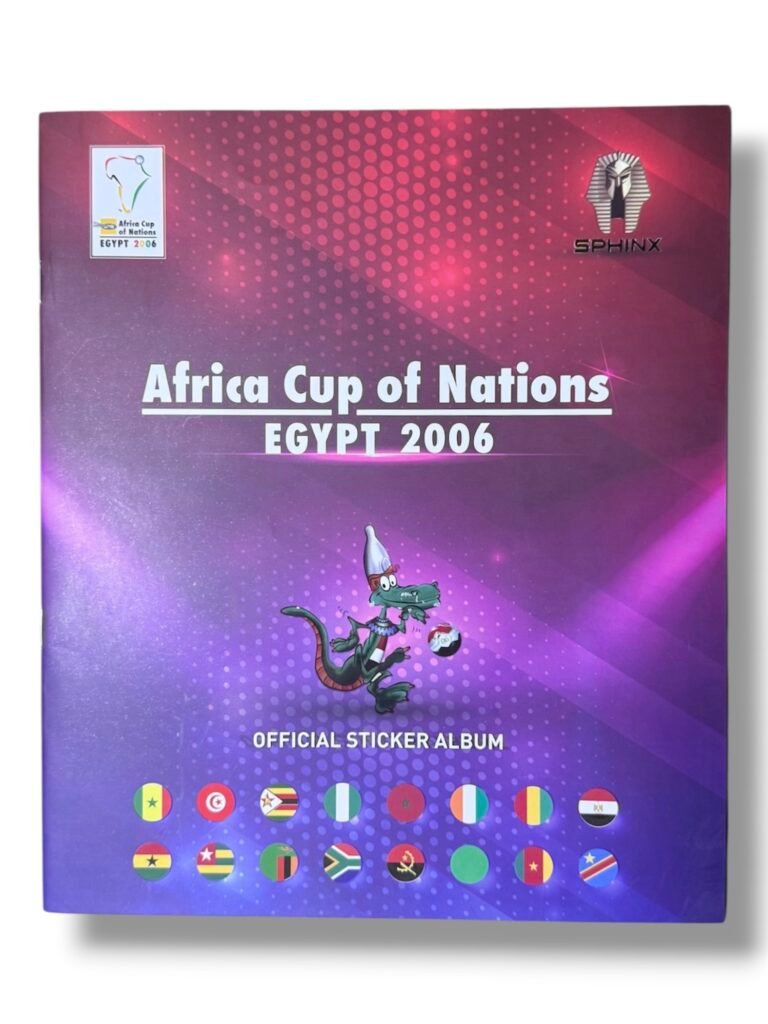 Africa Cup of Nations | Egypt 2006 | Empty Sticker Album