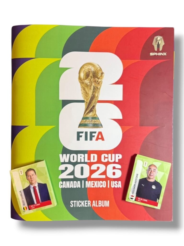 World Cup 2026 | Full Set of 1,369 Stickers + Empty Album | Sphinx