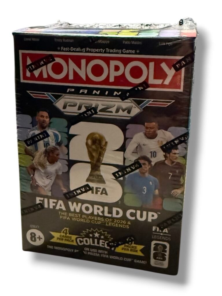 Panini Monopoly | FIFA World Cup 2026 & Legends | Trading Card Box