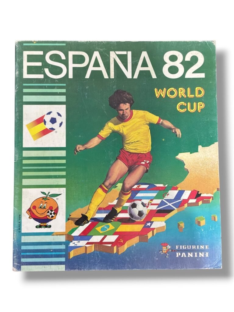 Vintage Panini World Cup 1982 Empty Album