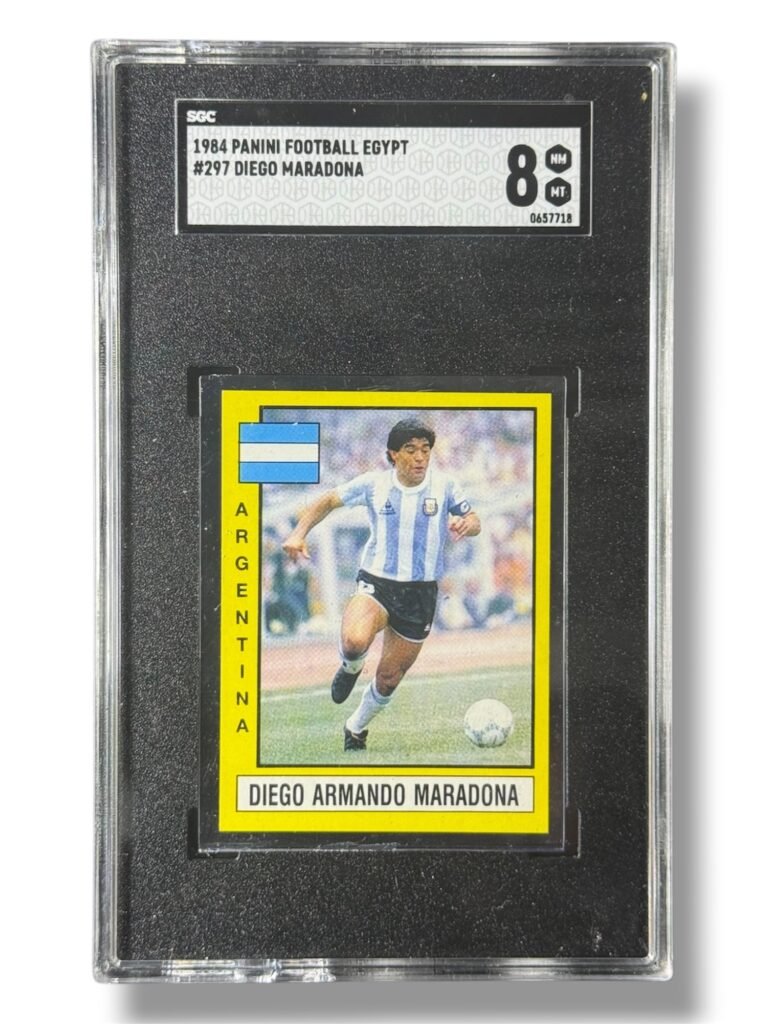 Diego Maradona | Panini Football 1987 | Graded SGC 8