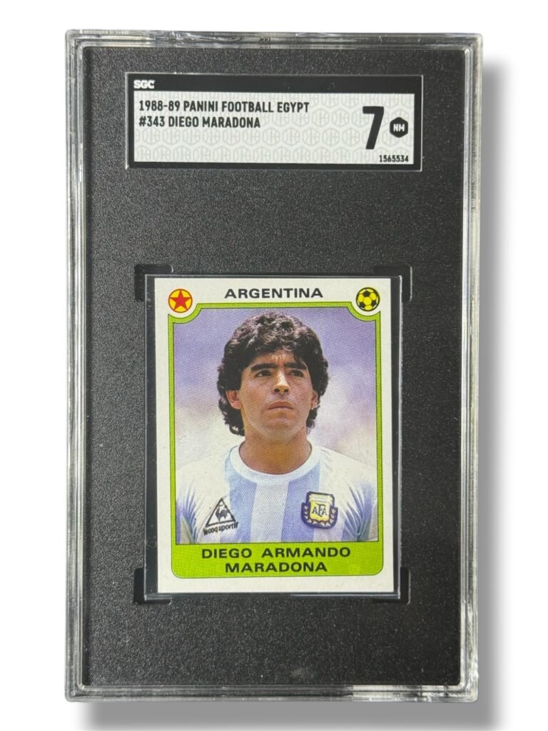 Diego Maradona | Panini Football 1989 | Graded SGC 7
