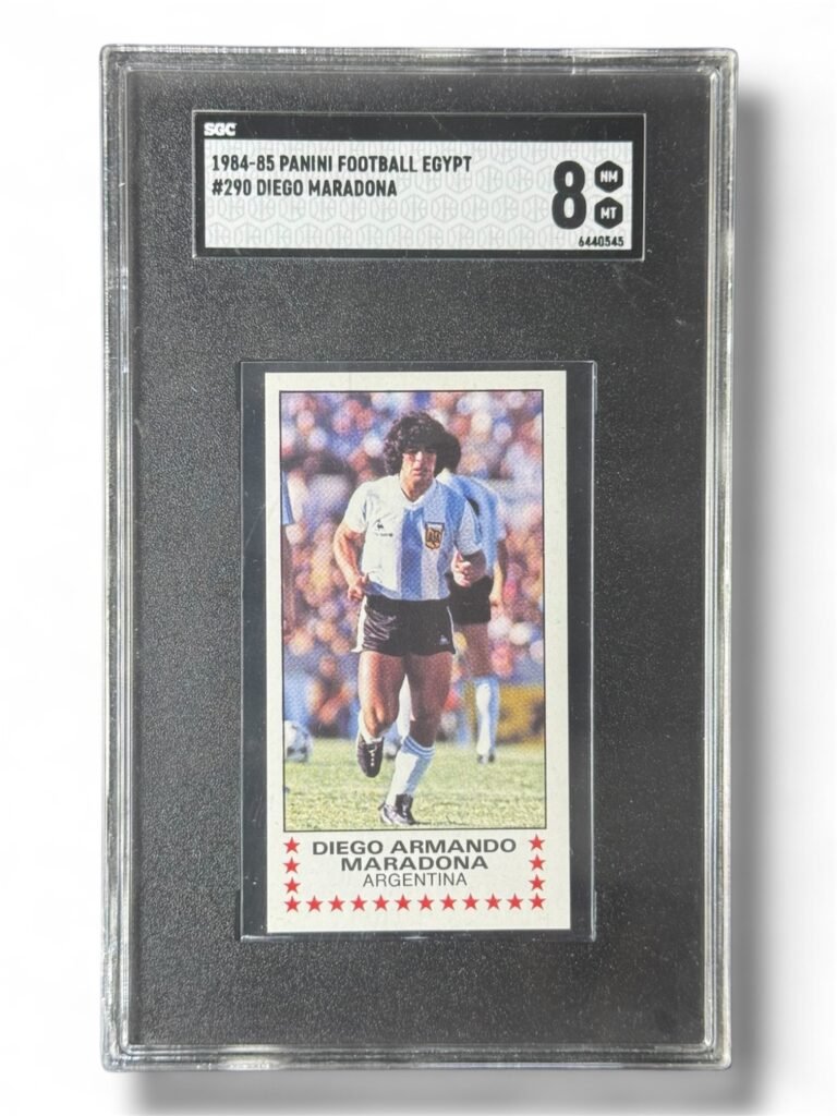 Diego Maradona | Panini Football 1985 | Graded SGC 8