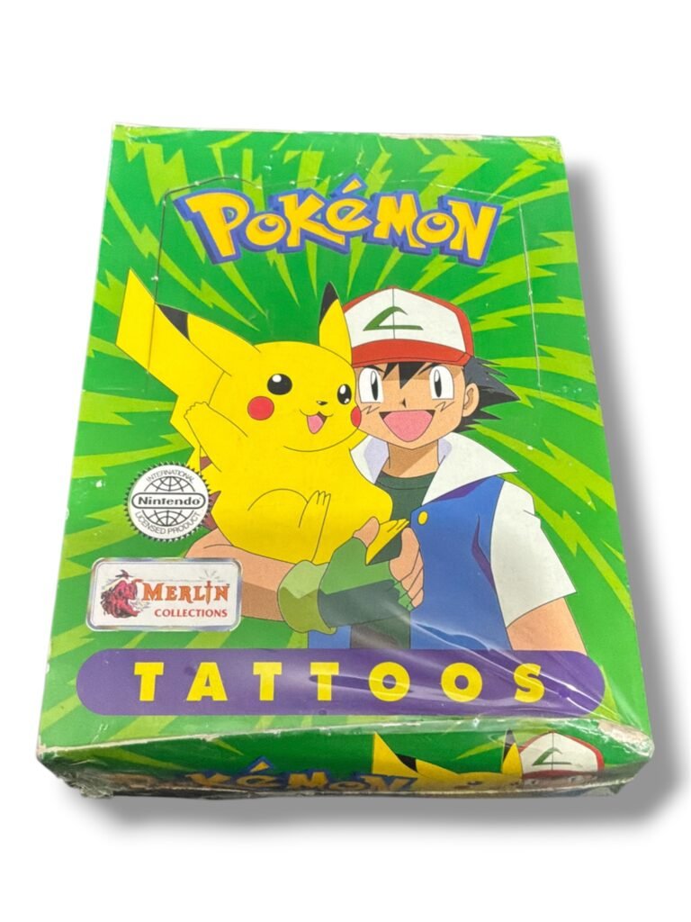 Pokemon | Merlin Collections | Tattoos | First Edition 1999 | Sealed Box