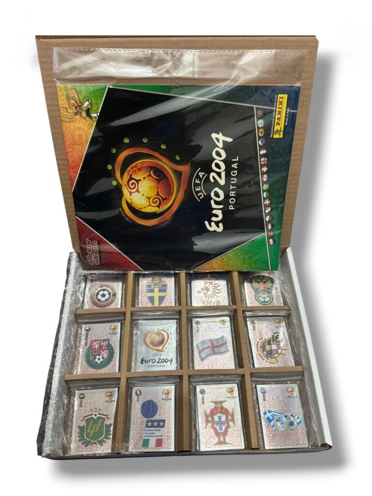 Panini UEFA Euro 2004 | Full Set of Loose Stickers + Empty Album