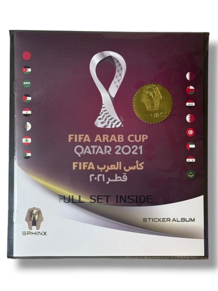 FIFA Arab Cup Qatar 2021 | Full Set of Sticker + Album [Sealed]