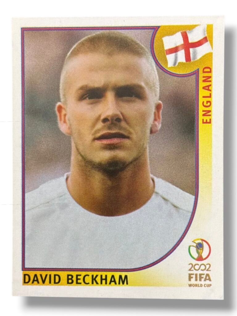David Beckham | Panini | FIFA World Cup 2002 | Sticker No. 430 | England