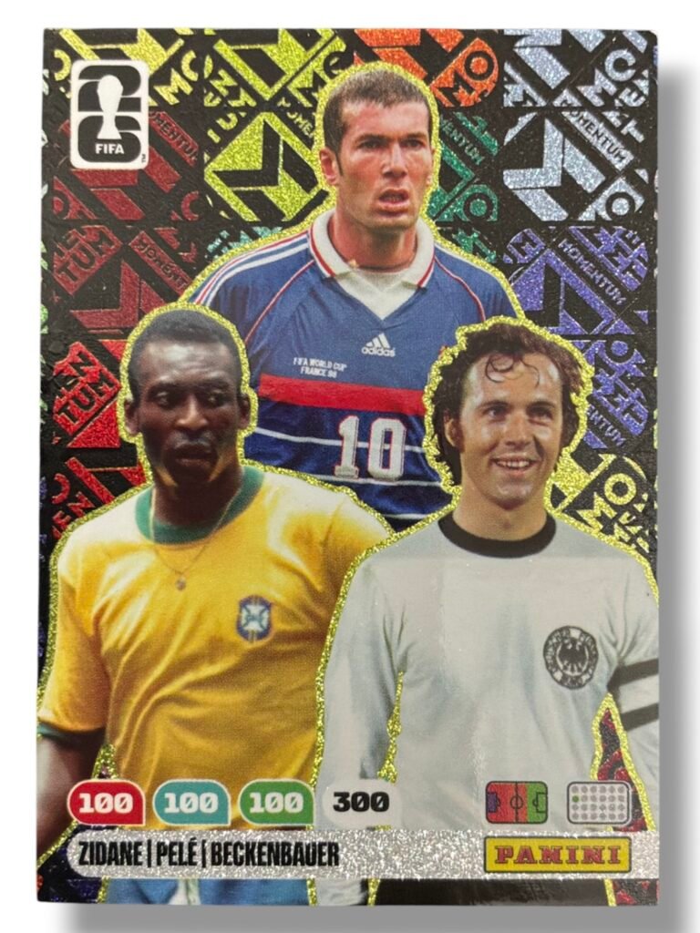 Zinedine Zidane × Pelé × Franz Beckenbauer | Momentum | FIFA World Cup 2026 | Panini