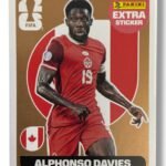 Alphonso Davies | Bronze Extra Sticker | FIFA World Cup 2026 | Canada | Panini
