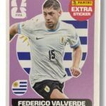 Federico Valverde | Purple Extra Sticker | FIFA World Cup 2026 | Uruguay | Panini
