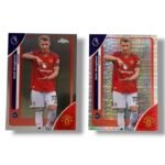 Amir Ibragimov | Rookie Card | Topps Chrome Premier League 2026 | Manchester United | 2 Cards
