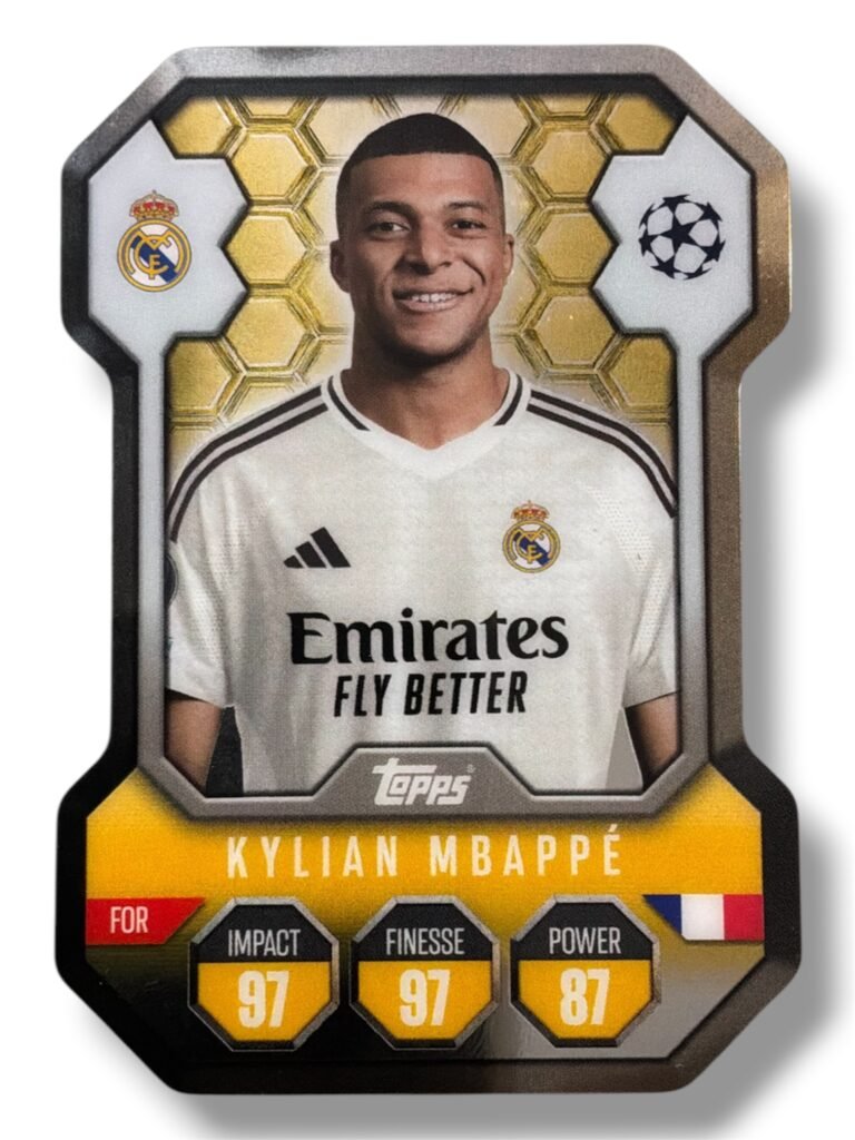 Kylian Mbappe | Pro Elite Shield SH6 | UEFA Club Competitions 2024-25 | Topps Match Attax