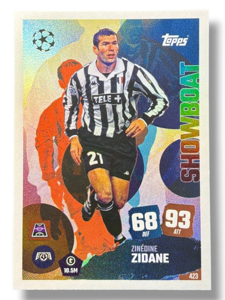 Zinedine Zidane | Showboat | Juventus | Topps Match Attax UEFA Club Competitions 2025/26