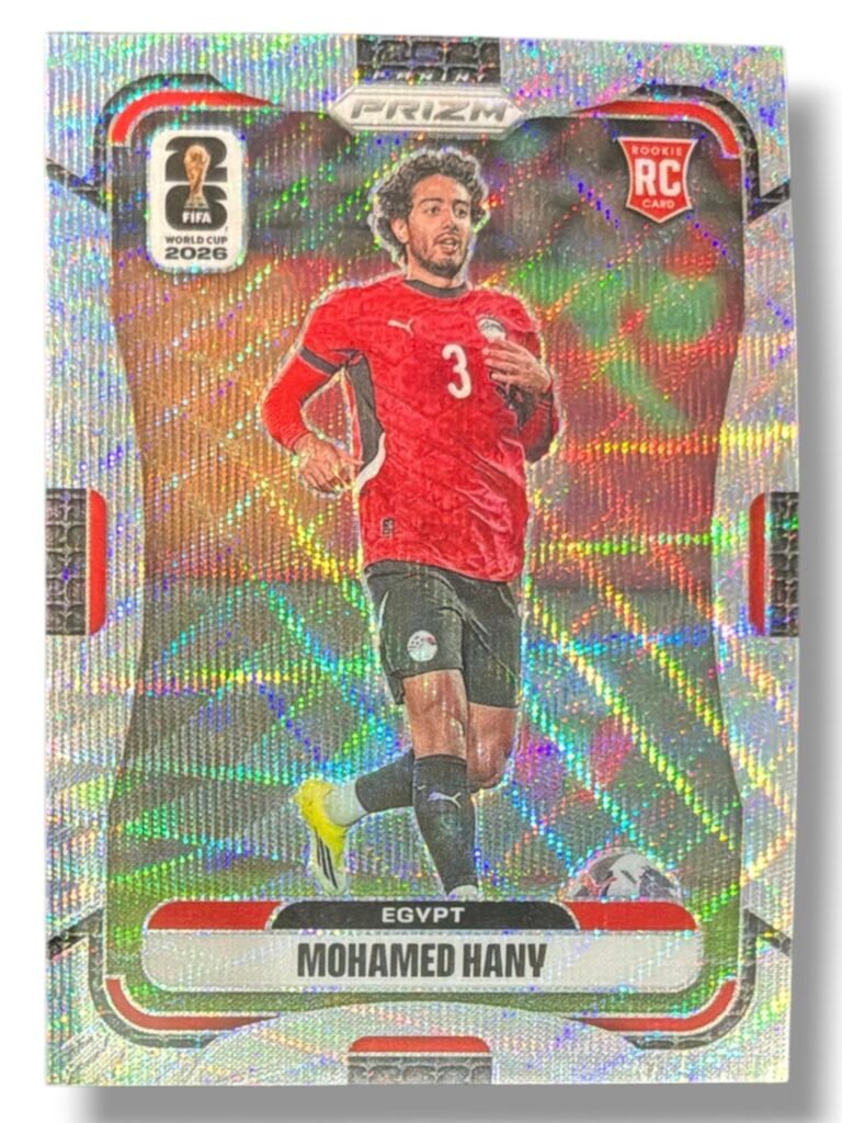 Mohamed Hany | Rookie RC Silver Wave Holographic Card | Egypt | FIFA World Cup 2026 | Panini Prizm