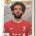 Mohamed Salah | 2020-21 Topps Merlin Heritage 95 Black & White Parallel | Serial-Numbered 54/99 | Liverpool FC