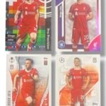 Diogo Jota Liverpool FC | 4-Card Collection | Topps & Topps Match Attax