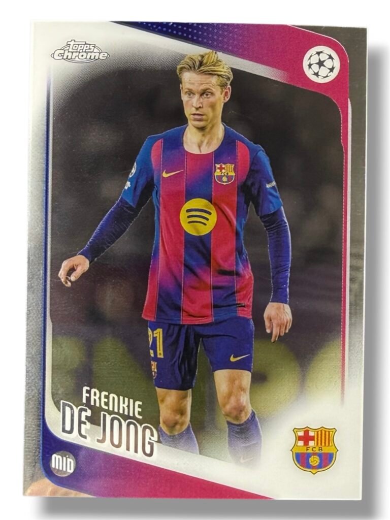 Frenkie de Jong | FC Barcelona | Topps Chrome UEFA Champions League 2025/26 | #135