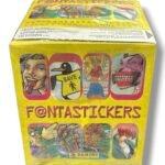 Panini F@ntastickers | Vintage Sticker Box | 1999 | 120 Stickers | Original Collectible