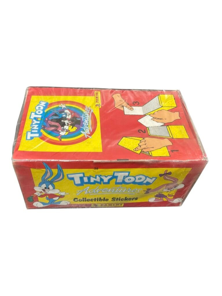 Panini Tiny Toon Adventures | Vintage Sticker Box | 1991 | 100 Packs | Original Collectible