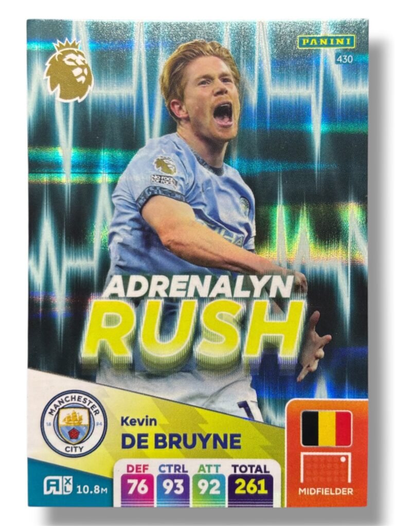 Kevin De Bruyne | Adrenalyn Rush | Panini Adrenalyn XL Premier League 2024/25 | Manchester City